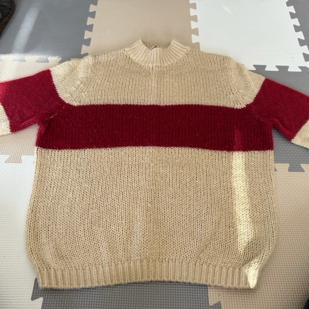 Cream colored sweater